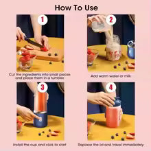 Portable Blender With Cup