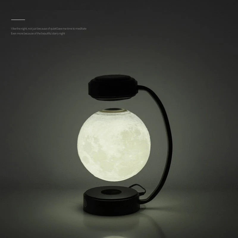 3D Magnetic Levitating Moon Lamp