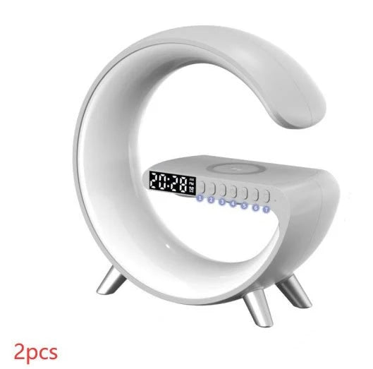 G Shaped LED Lamp Bluetooth Speake