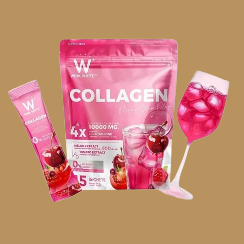 Wink White Collagen Pink Glow Plus