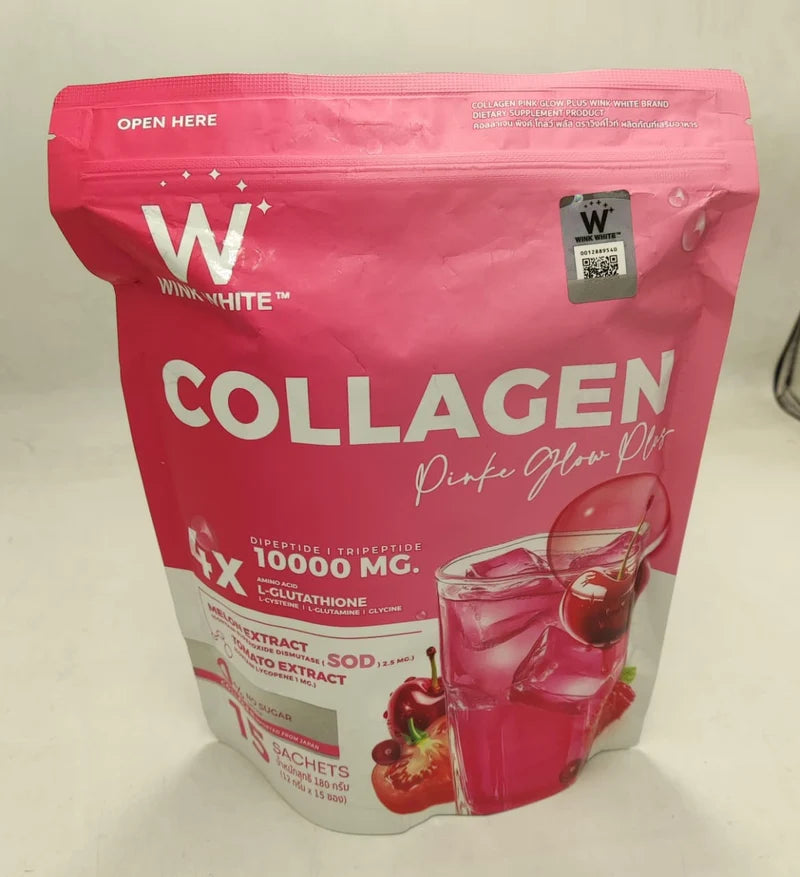 Wink White Collagen Pink Glow Plus